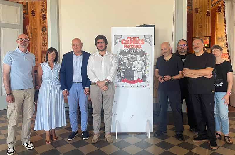 Conferenza stampa presentazione Recanati Comics Festival