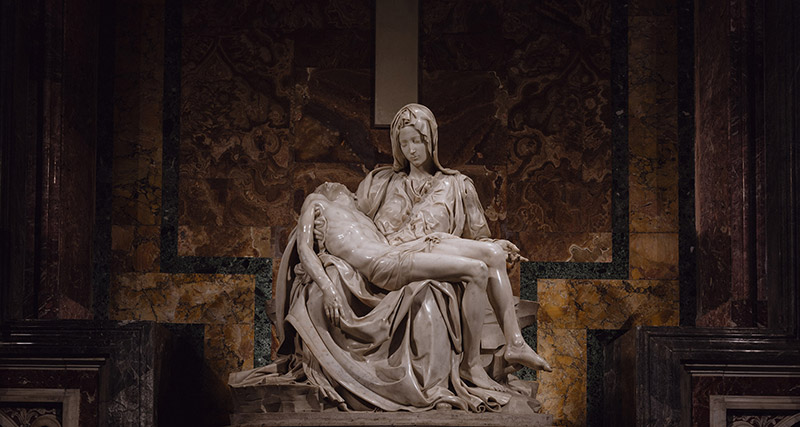 iguzzini illuminates michelangelo pieta 2024