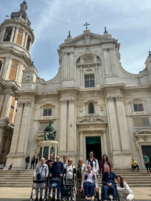 visita basilica Loreto volto oscurato