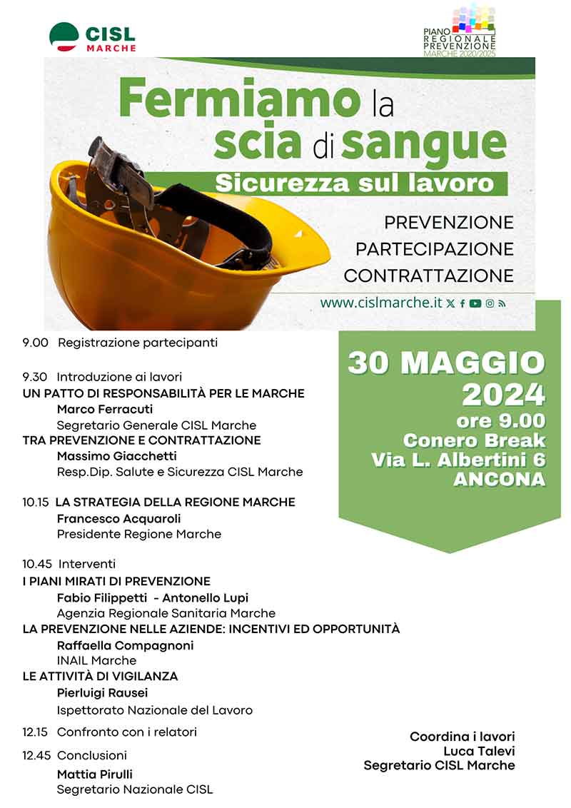 FERMIAMO LA SCIA DI SANGUE 30 MAGGIO DEF