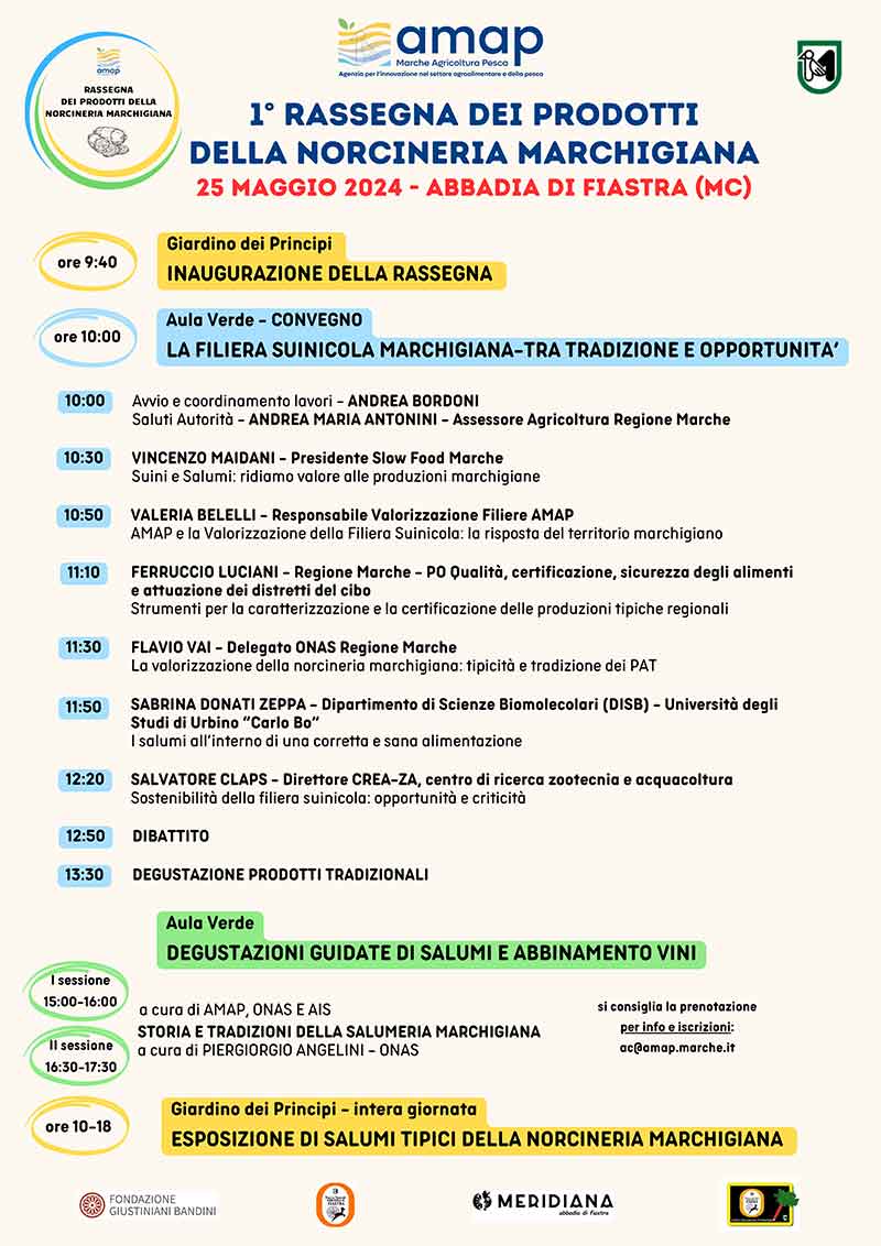 Programma rassegna 25 maggio