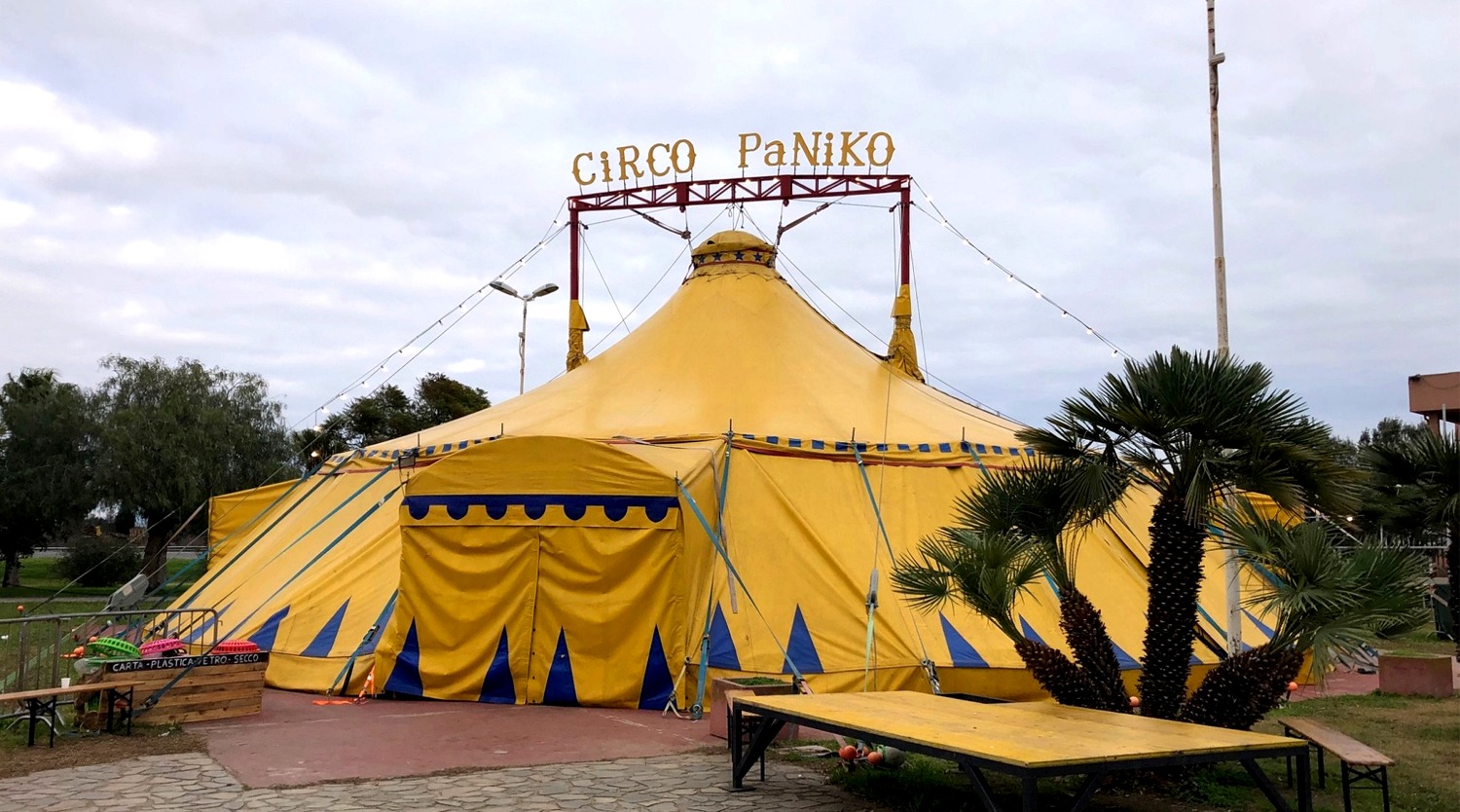 tendone grande Circo Paniko