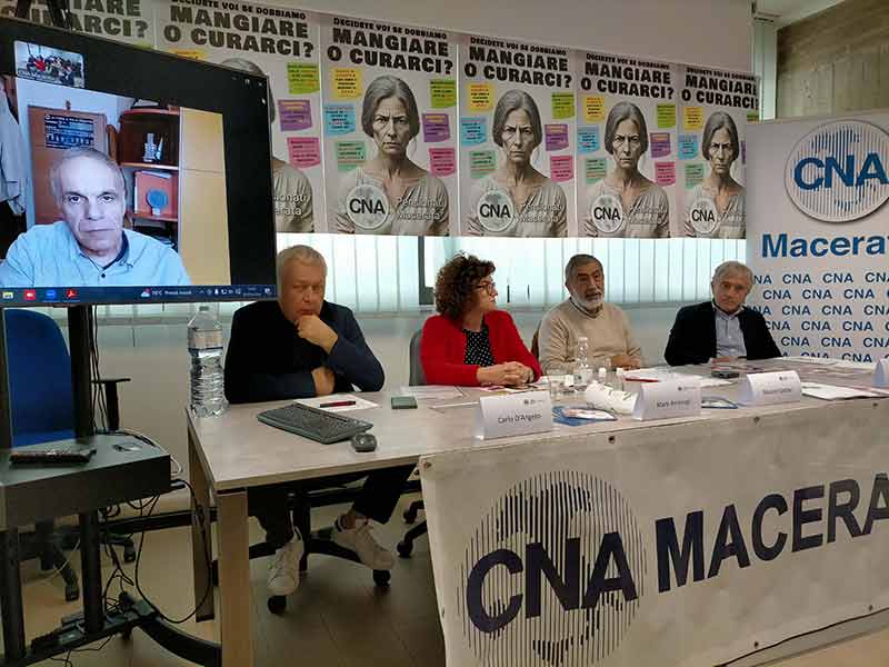 Conferenza stampa CNA Pensionati Macerata