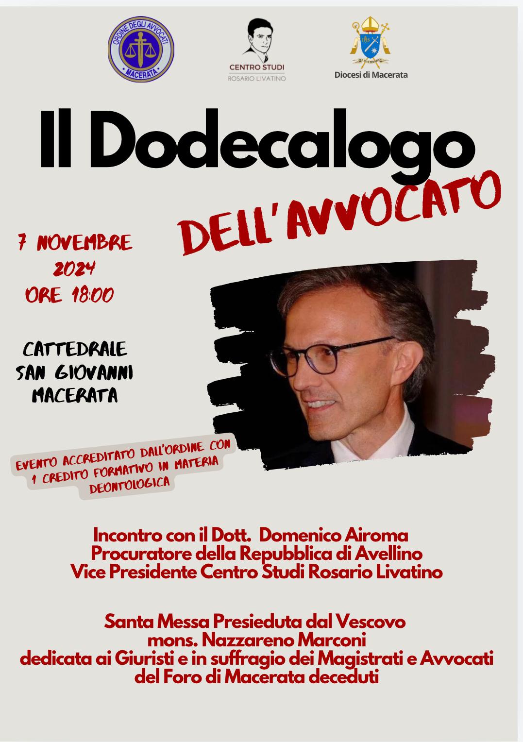 dodecalogo dellavvocato locandina