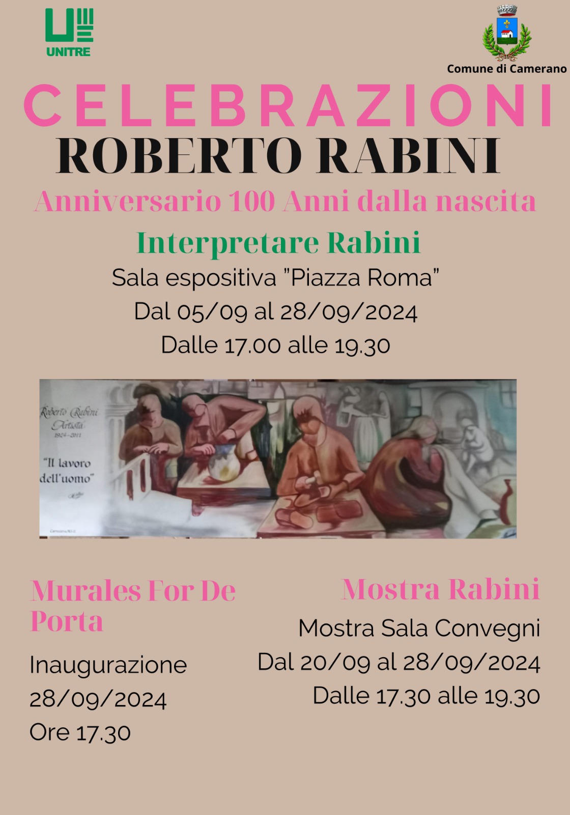 Eventi celebrativi Rabini